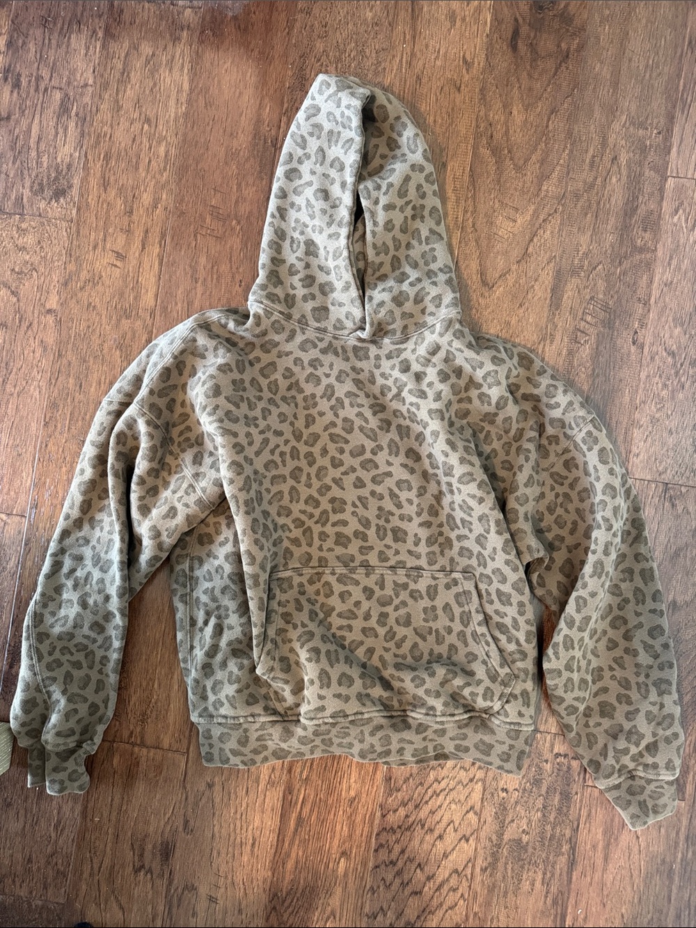 Abercrombie & Fitch leopard hoodie